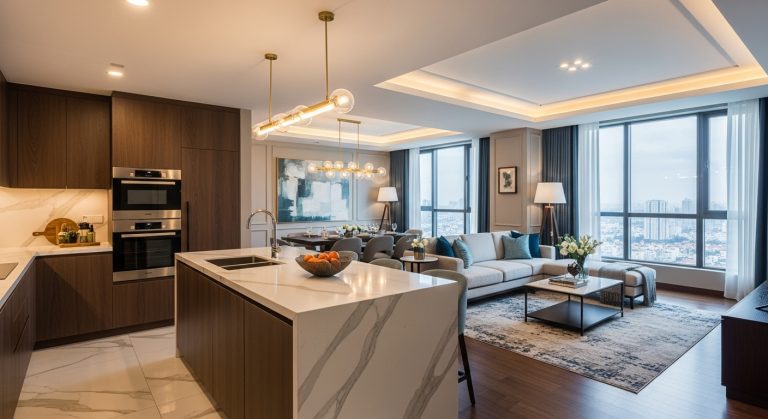 Nha Mau Du An Rivea Residences Can Duplex